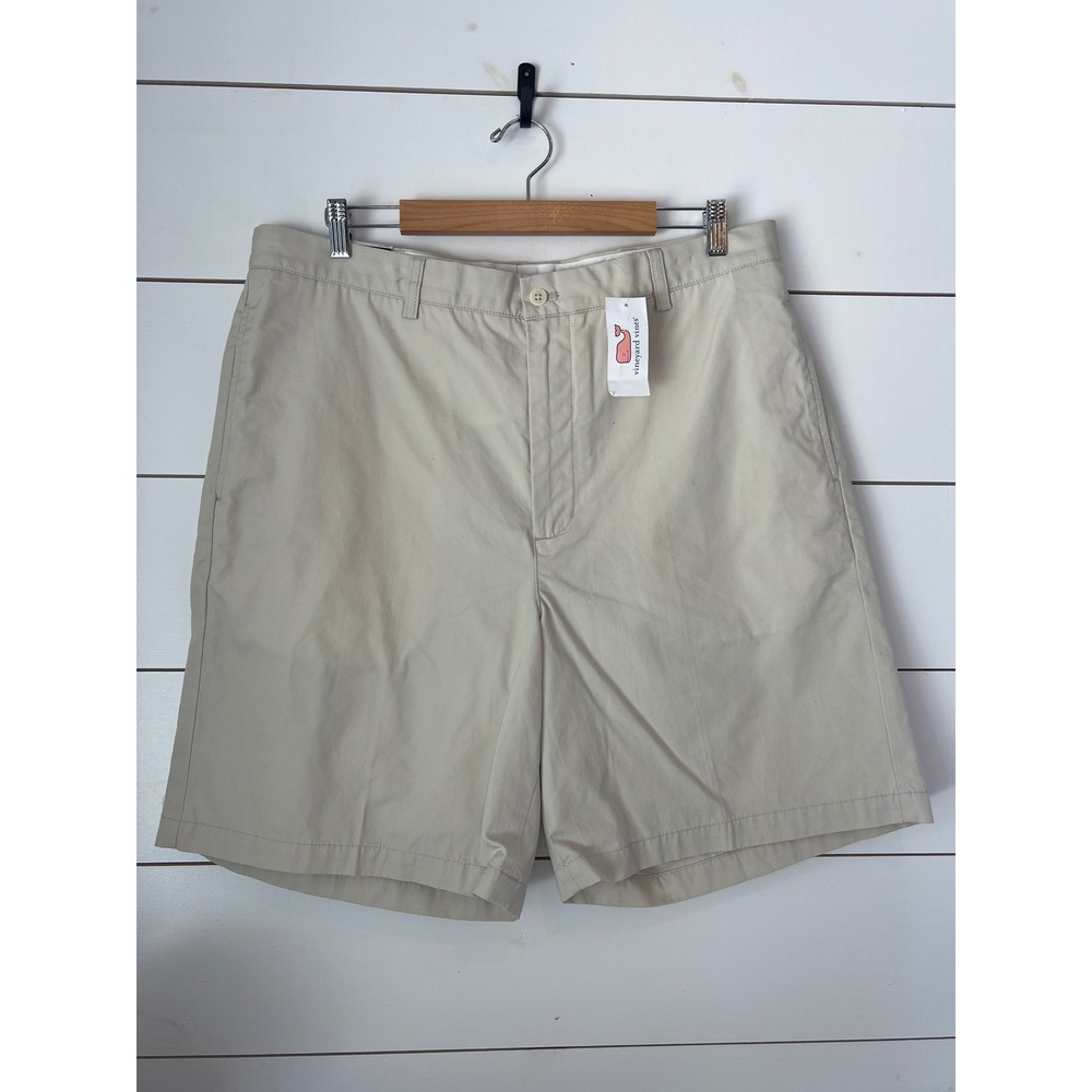 NWT Vineyard Vines Mens Links Short Classic Fit Khaki Cotton Chino Shorts 38